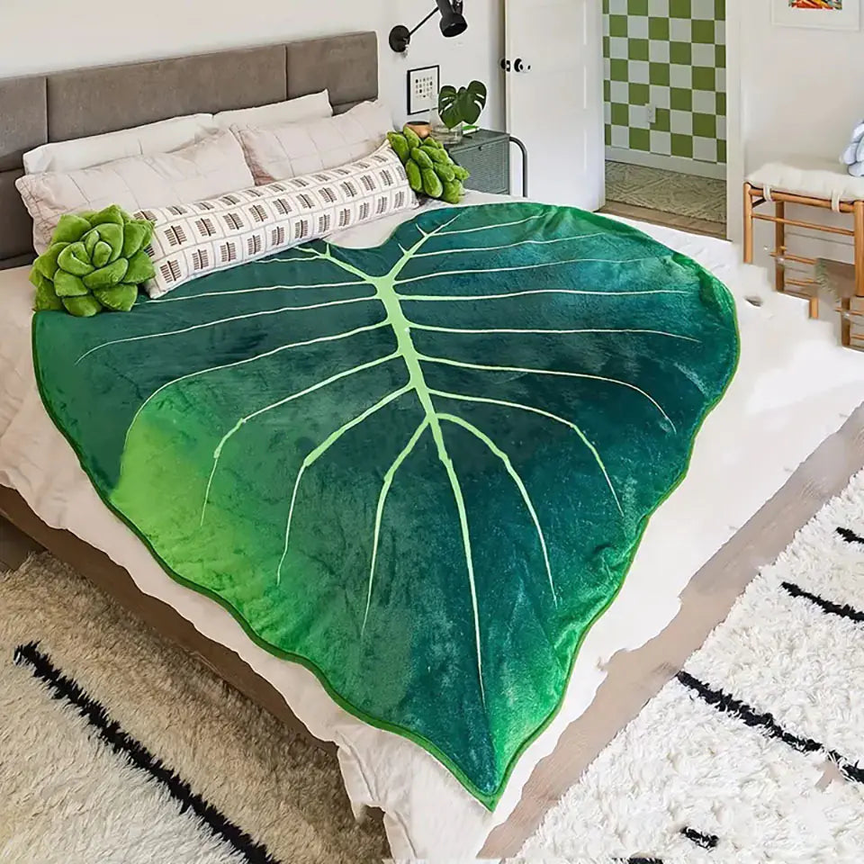 Green Leaf Blankie